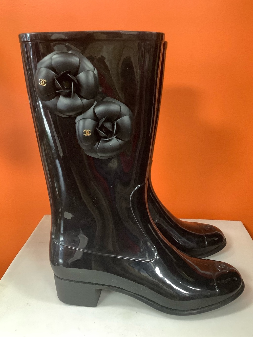 Chanel Rain Boots - Picture 3 of 12